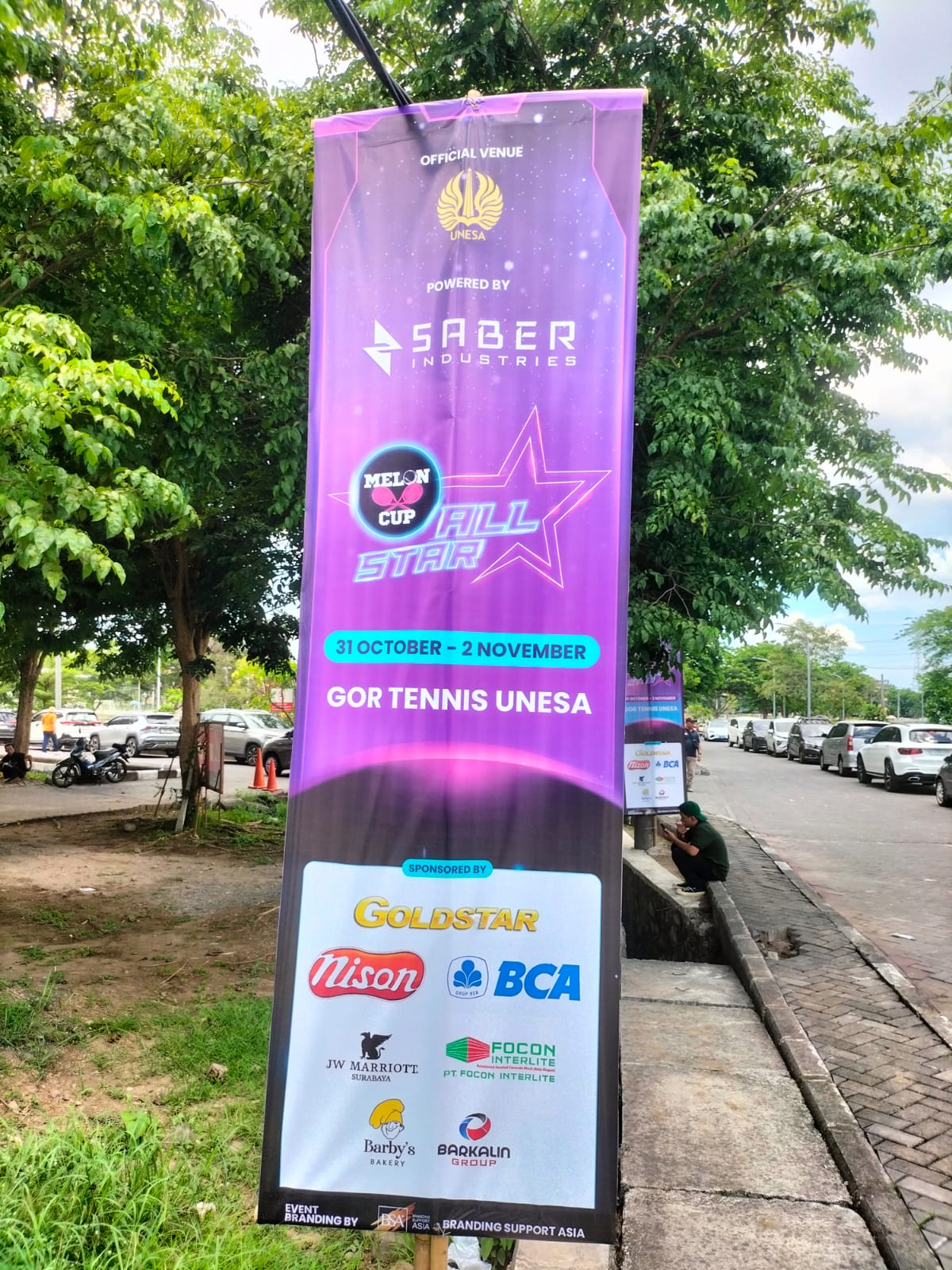 Melon Cup All Star 2025, GOR Tennis UNESA Surabaya